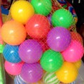 Bóng nhựa nhiều màu dành cho bé mẫu giáo