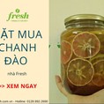 Chanh đào mật ong trị ho cho bé, vĩnh biệt kháng sinh