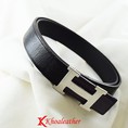 Thắt lưng da chân đà điểu được sản xuất theo tiêu chuẩn Hermes