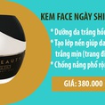 Kem face ban ngày / ban đêm Shine Beauty Dưỡng da trắng hồng.