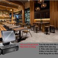 Máy bộ cảm ứng và bộ sản phẩm phần mềm quản lý bán hàng quán coffee trà sữa quán ăn .vv