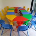 Bàn ghế mầm non làm từ nhựa nhập khẩu bền, đẹp giá rẻ