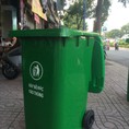 Thùng rác nhựa 240L thu gom rác nơi công cộng hàng nhập khẩu