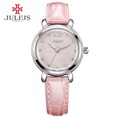 Đồng hồ nữ Julius Ja945 dây da hồng
