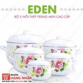 Bộ Nồi Tráng Men Eden Cao Cấp Chất Lượng