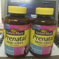 Vitamil tổng hợp Nature Made Prenatal Multi DHA cho mẹ bầu
