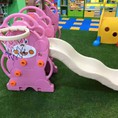 Cầu trượt mini nhựa nhập khẩu cho bé vui chơi trong nhà