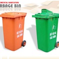 Thùng rác 240 lít mua đâu bền rẻ, công ty bán sỉ thùng rác, thùng rác công nghiệp 660l