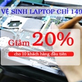 vệ sinh laptop giá chỉ với 149k