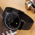 Đồng hồ nam Julius Ja426 dây thép đen