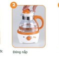 Máy hâm nước để pha sữa đa năng có đồng hồ đo nhiệt độ FB3009SL
