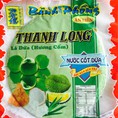 Bánh phồng sửa lá dứa cốt dừa bến tre