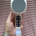 Micro karaoke kèm loa Bluetooth WSTER WS 1816 cực hay, đèn led 7 màu Trắng