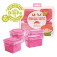 Bộ hộp đựng đồ ăn dặm an toàn cho bé Set 4 hộp kín Angel food UINLUI