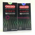 Combo 2 hộp bao cao su OKEDO kéo dài thời gian quan hệ, gai, ôm sát.