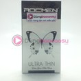 Bao cao su Rocmen Ultra Thin Siêu Mỏng hộp 10 chiếc