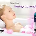 Sữa tắm dưỡng trắng da lavender cao cấp độc quyền damode 265ml