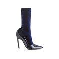 Giày cao gót Balenciaga Women s 444772W04214100 Blue Velvet Ankle Boots