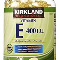 Vitamin E 400 IU 500 viên Kirkland Của Mỹ