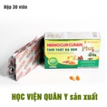 Nano curcumin tam thất xạ đen Plus Học viện quân y