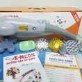 Máy massage cầm tay 7 đầu hồng ngoại, máy mát xa đấm lưng trị đau nhức xương khớp, gậy mát xa