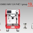 Máy pha cà phê CORRIMA 3200 và máy xay công nghiệp 900N.