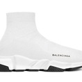 Giày thể thao cho cả nam và nữ Balenciaga Speed Trainer White Black