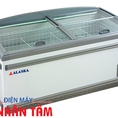 Tủ đông trưng bày ALASKA SDC 700Y cửa kiếng mở trượt lên