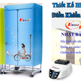 Giữ quần áo luôn khô ráo với tủ sấy quần áo có điều khiển từ xa Emasu ET304, ET305UV