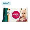 Khăn giấy ướt kháng khuẩn an toàn cho bé Mamamy 100 Tờ Xanh Không Mùi