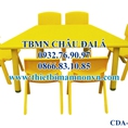 Bàn nhựa nhập khẩu mầm non giá rẻ