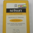 Selsun 2.5% đặc trị các thể nấm da đầu, viêm chân tóc trị hết gầu 100%