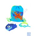Bộ kính mũ túi Speedo Sea Squad Swim Pack Xanh