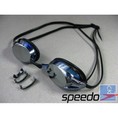 Kính bơi Speedo Vanquisher Plus Mirror 1.0 xanh tráng gương bạc