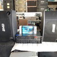 bộ âm thanh gồm loa bmb 455 kèm ampli 203 n và mic sh688