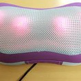 Gối massage 4 bi hồng ngoại Eneck Nhật, gối massage trên ô tô 4 bi