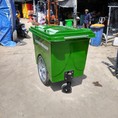 Xe đẩy rác 660 lít nhựa composite siêu tốt