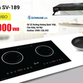 Bếp từ SEVILLA SV 189T tặng hút mùi Sevilla SV R70B