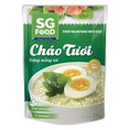 Cháo tươi SG Food Trứng mồng tơi 270gr Mua 1 thùng 30 gói bất kì tặng thêm 2 gói