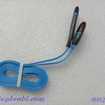 Cáp sạc điện thoại đa năng 2 in 1: iphone, android
