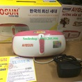 Đai massage rung nóng giảm mỡ bụng cao cấp chính hãng Hàn Quốc, máy rung xoay hồng ngoại giảm béo