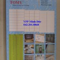 Giấy dán nhãn Tomy A4 các cỡ giá 120.000đ