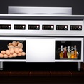 Bếp điện từ công nghiệp 4 mặt
