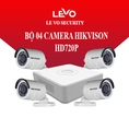Trọn bộ 04 Camera HikvisionHD 720P