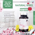 Viên uống trắng da Tinh dầu hoa anh thảo Natural White