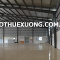Cho thuê nhà xưởng đẹp tại Nam Sách Hải Dương DT 1505m2