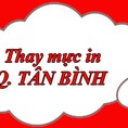 Thay Mực In tận nơi quận Tân Bình Siêu Nhanh 24/7