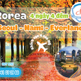 Hàn Quốc Seoul Nami Everland 4 ngày 4 đêm