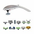 Máy massage cầm tay 11 đầu Hàn Quốc, gậy mát xa cầm tay rung đấm giảm đau hồng ngoại chính hãng