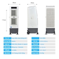 Quạt điều hòa 2 taafngAkyo Ak3000 Nhật Bản công suất 150w